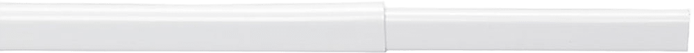Förlängare till G-skena, 90 cm, från Kirsch, i färgen White.