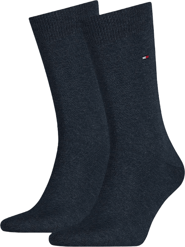 Classic Mens Sock 2-pack, från Tommy Hilfiger, i färgen Blue.