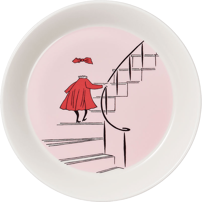 Mumintallrikar, 19 cm, från Arabia, i färgen Ninni.