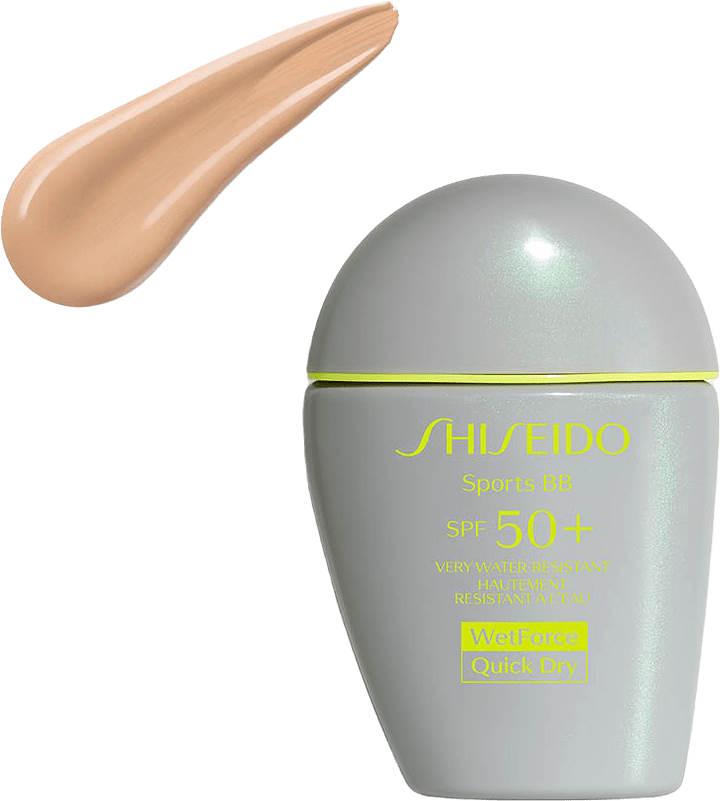 Sport BB Cream Light SPF 50, från Shiseido, i färgen Medium.