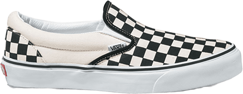 Tygsko Classic Slip-On, från Vans, i färgen Black/White.
