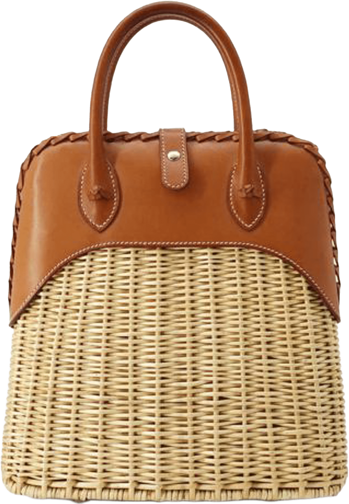 Hermès Osier Wicker And Barenia Bolide Picnic 24