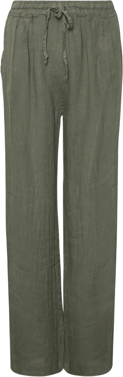18870, Pants, Linen - Army, från Tiffany, i färgen army.