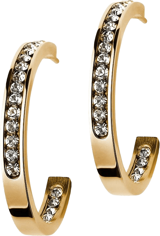 Andorra Earrings Small, från Edblad, i färgen Gold.