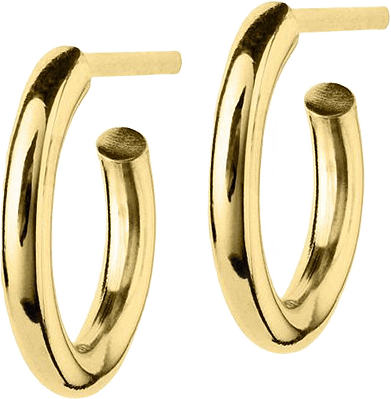 Hoops Earrings Small, från Edblad, i färgen Gold.