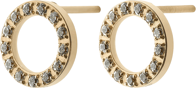 Glow Mini Studs, från Edblad, i färgen Gold.