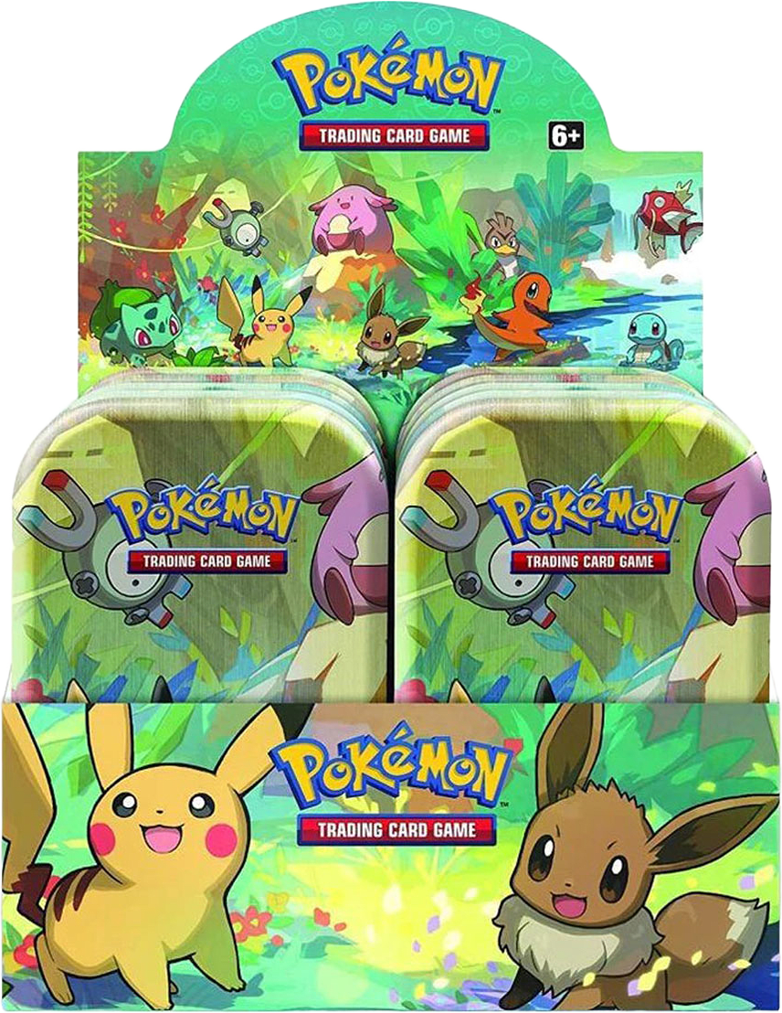 Pokemon Mini Tin Kanto Friends, från POKEMON.