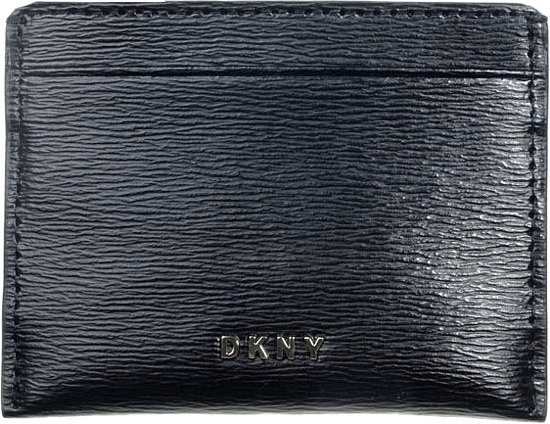 BRYANT-CARD HOLDER-S, från DKNY, i färgen Blk/Gold.