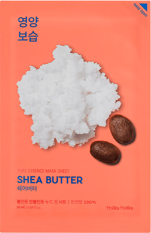 Pure Essence Mask Sheet - Shea Butter, från Holika Holika.