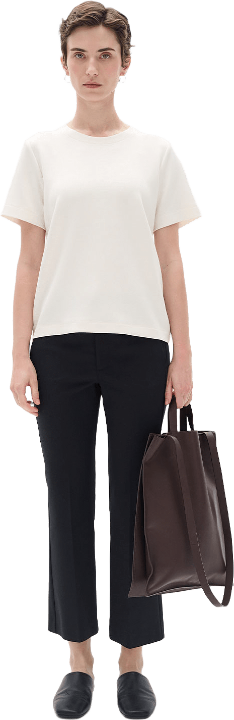 ZellaIW Kickflare Pants, från Inwear, i färgen Black.