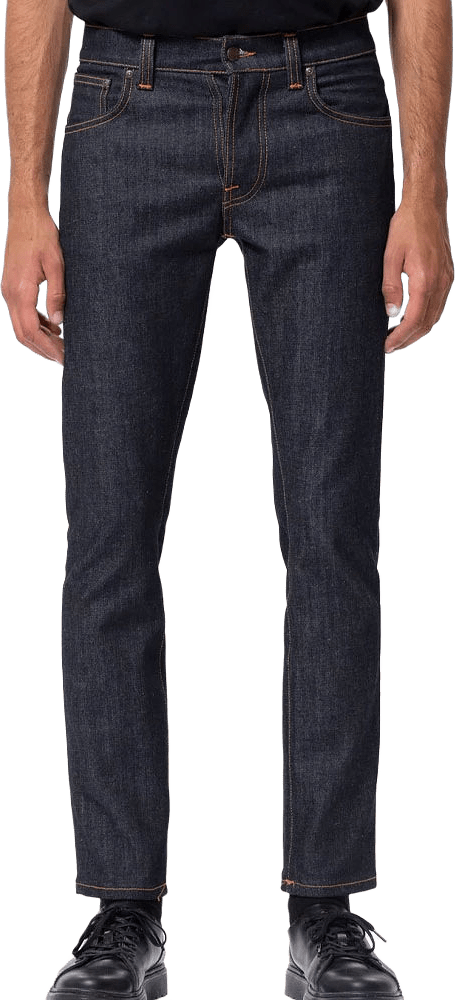 Grim Tim Dry True Navy, från Nudie Jeans, i färgen Dry True Navy.