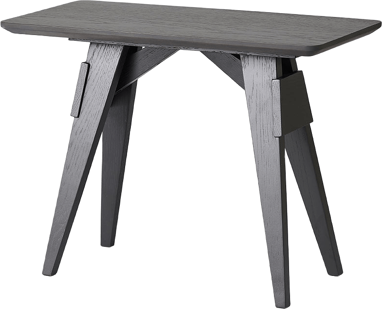 Sidobord Arco, 53x40x25 cm, från Design House Stockholm, i färgen Black.