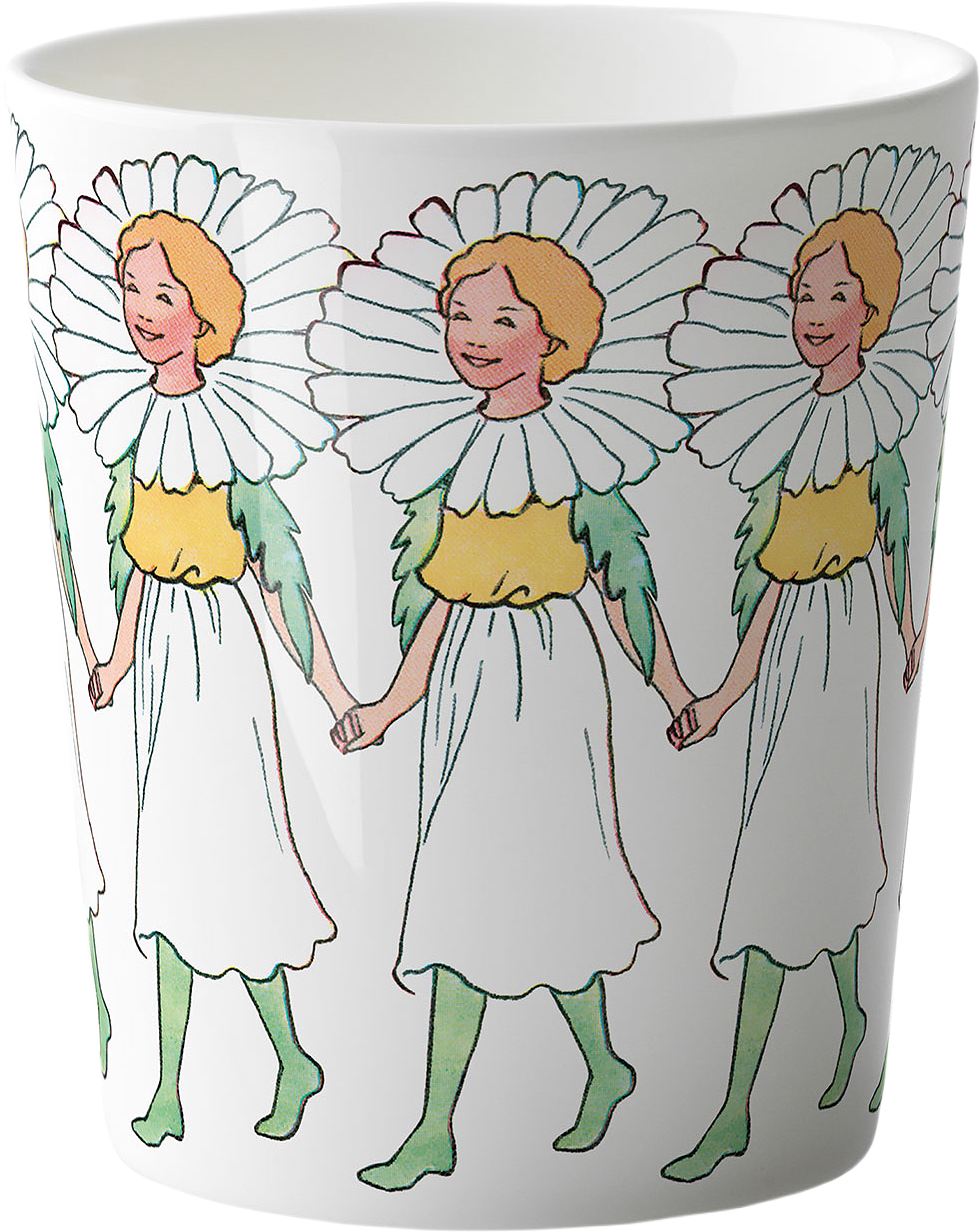 Elsa Beskow Mugg 28cl Marguerite, från Design House Stockholm.