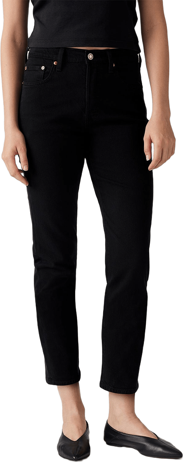 501® Crop Jeans, från Levi's, i färgen Black.