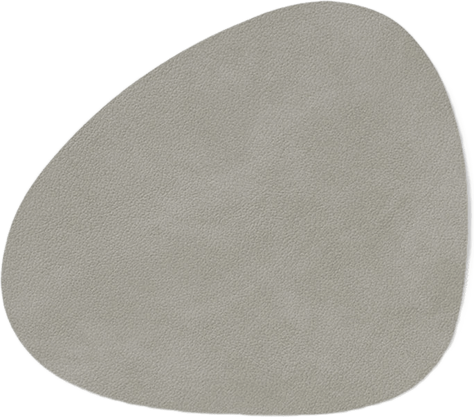 Glasunderlägg, Curve Nupo, från LindDNA, i färgen Light Grey.