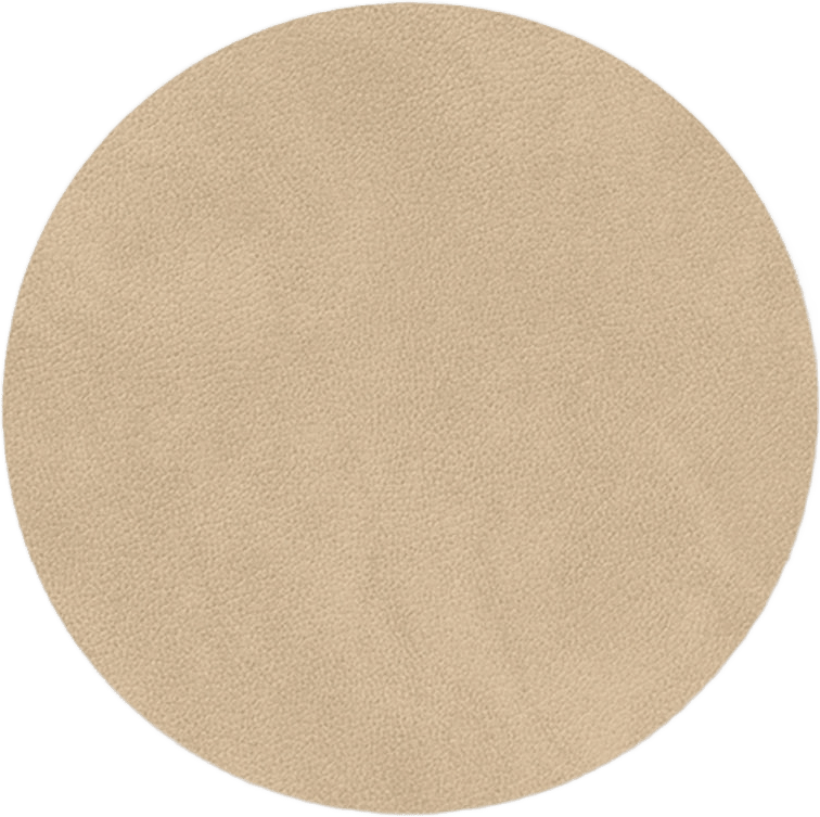 Glasunderlägg, Circle Nupo, från LindDNA, i färgen Sand.