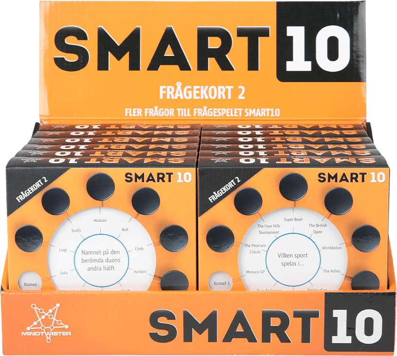 Smart10 Frågekort 2, från Martinex.