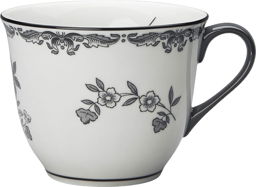 Mugg Ostindia, 40 cl, från Rörstrand, i färgen Svart.