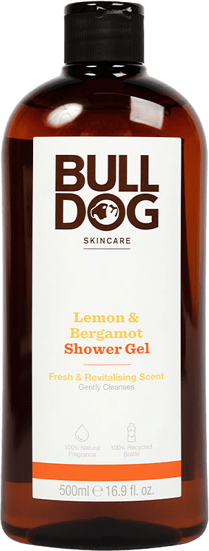 Lemon & Bergamot Shower Gel 500ml, från Bulldog.