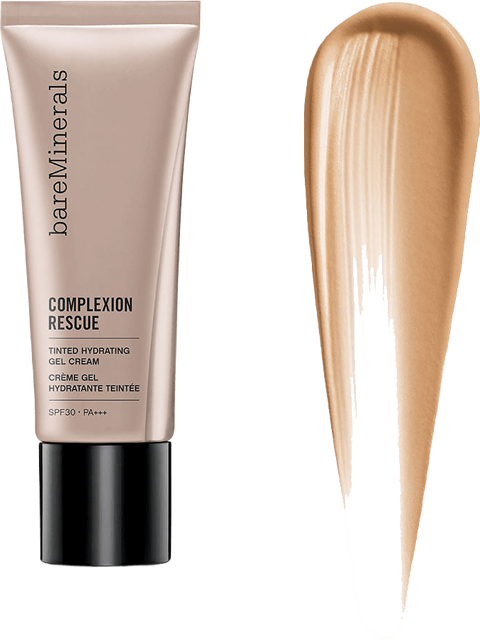 Complexion Rescue Tinted Moisturizer SPF 30, från bareMinerals, i färgen Tan 07.