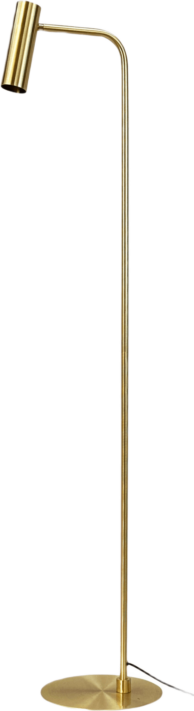 Skagerrak Floor Lamp, från Dyberg Larsen, i färgen brass.