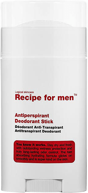Antiperspirant Deodorant Stick, 50 ml, från Recipe For Men.