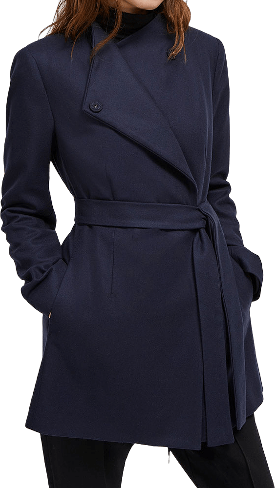 Kappa Felt Crossover, från French Connection, i färgen Utility Blue.