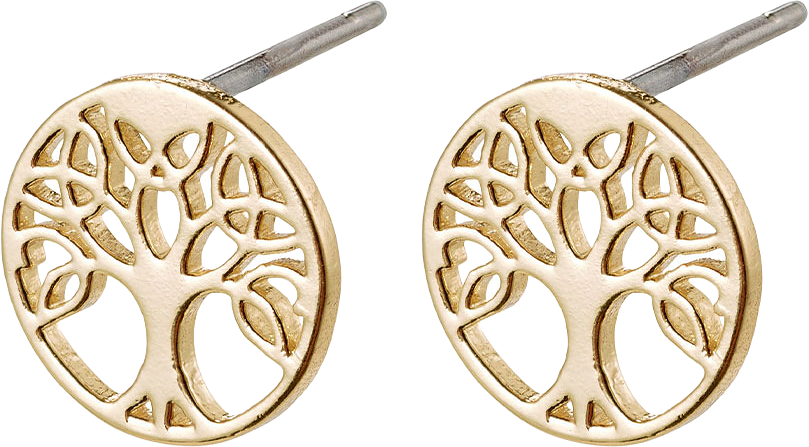 Örhängen, Georgina, från Pilgrim, i färgen Gold Plated.