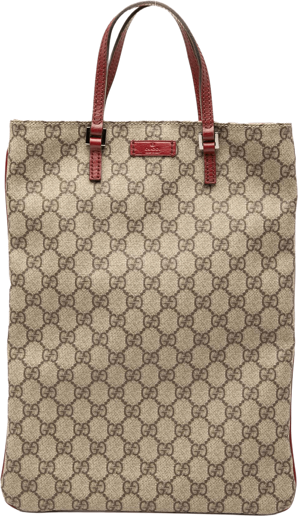 Gucci Gg Supreme Tote, från Luxclusif, i färgen beige.