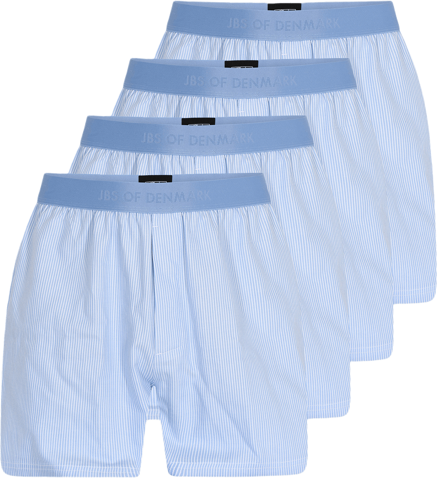 Bambu, Boxershorts, 4-pack, Ljusblå
