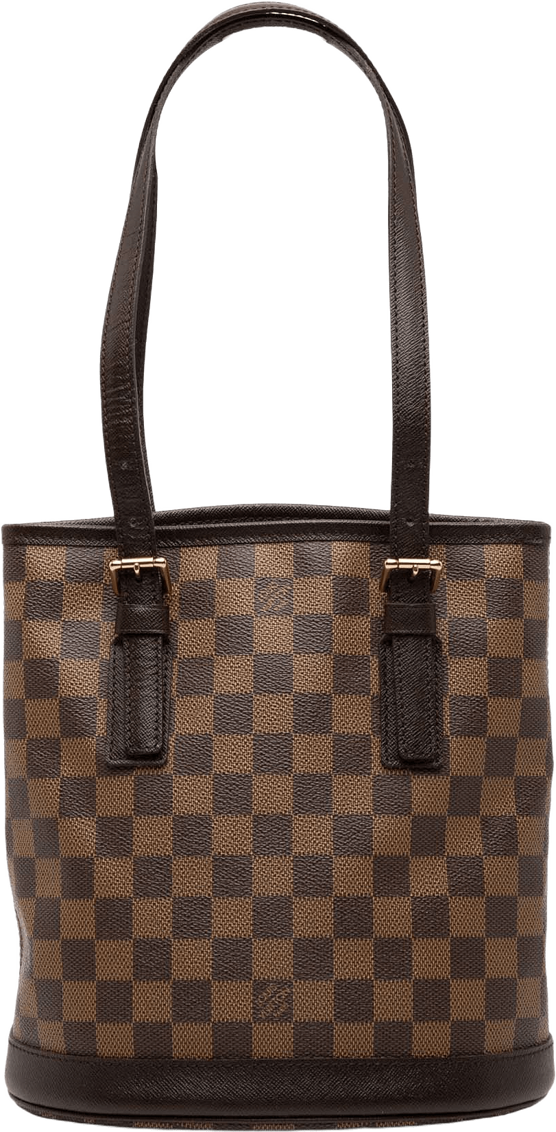 Louis Vuitton Damier Ebene Marais, från Luxclusif, i färgen brown.