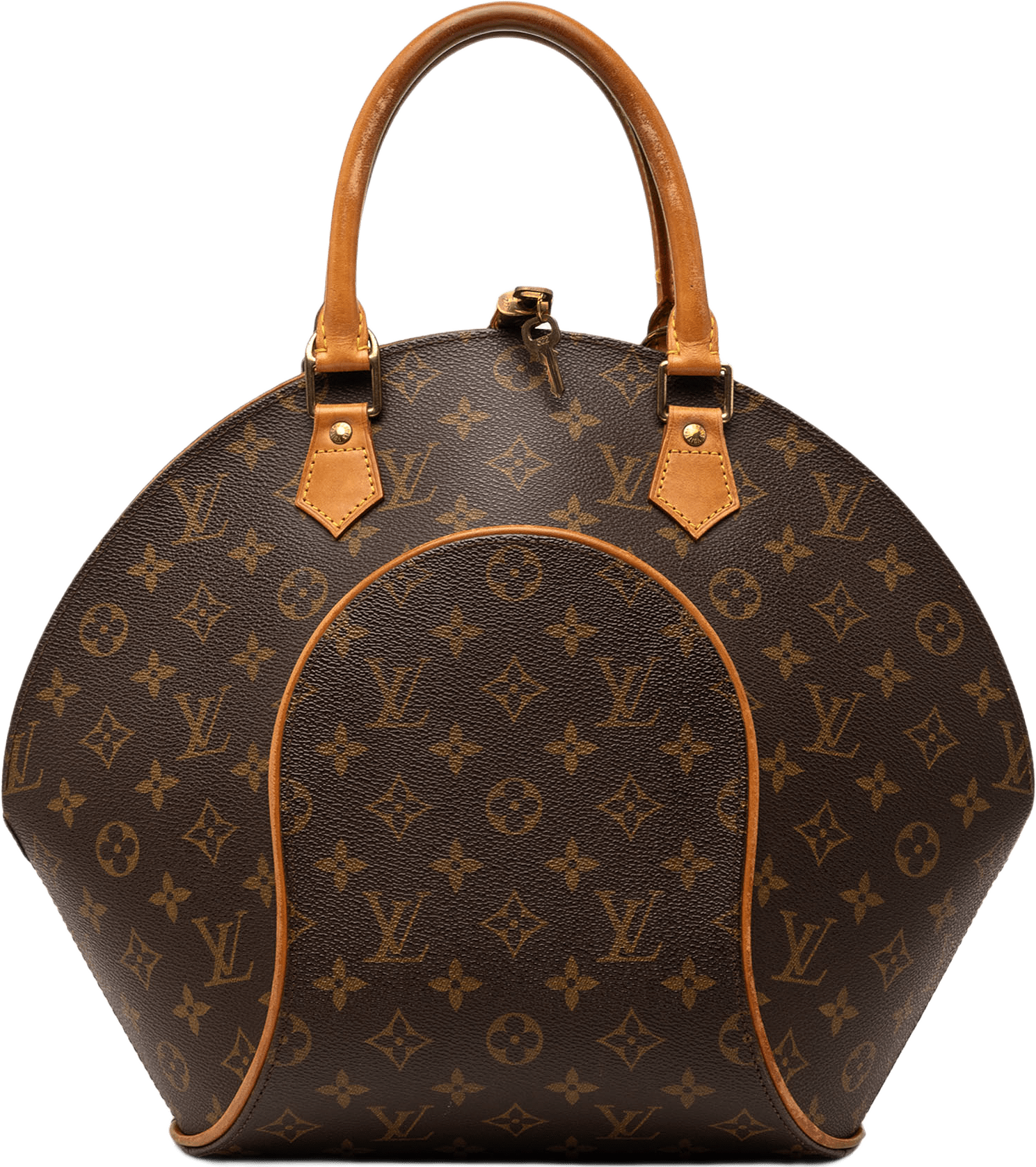 Louis Vuitton Monogram Ellipse Mm, från Luxclusif, i färgen brown.