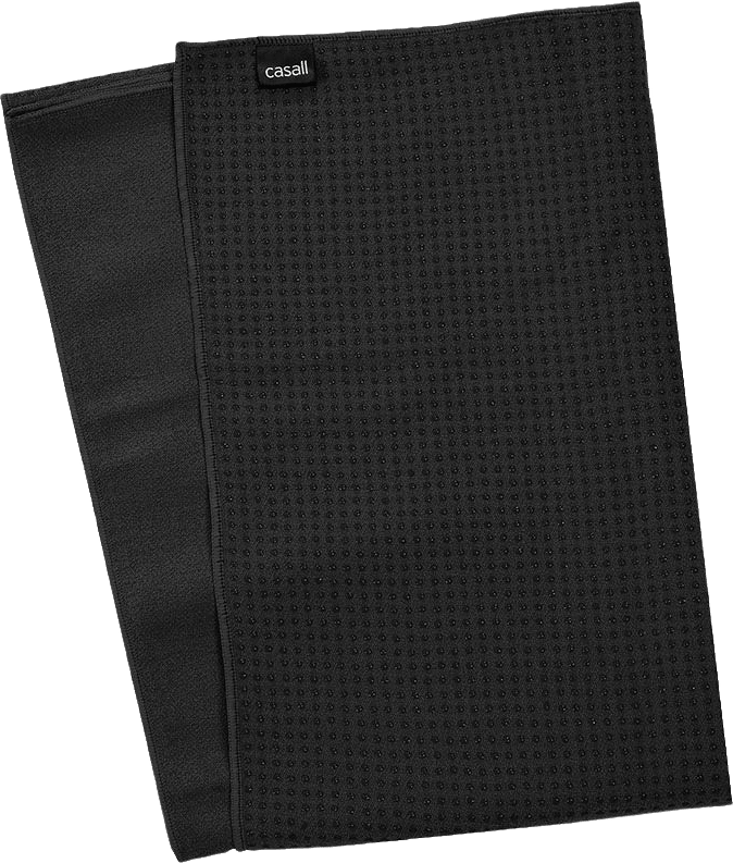 Yogahandduk, från Casall, i färgen Black.