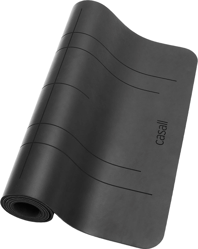 Yoga mat Grip&Cushion III 5mm, från Casall, i färgen Black Pos.