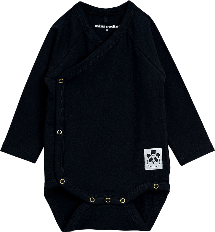 Basic Omlottbody, från Mini Rodini, i färgen Black.