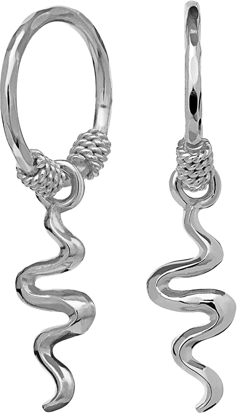 Earring Aryah, från Maanesten, i färgen Silver.