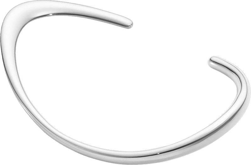 Offspring Slim Open Bangle 433d, från Georg Jensen, i färgen Sterling Silver.