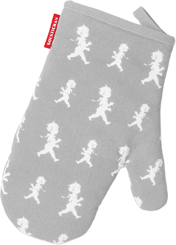 Grillvante, från Solstickan Design, i färgen Grå.