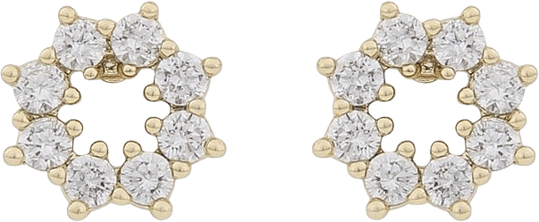 Wish Earring, från SNÖ of Sweden, i färgen g/clear.