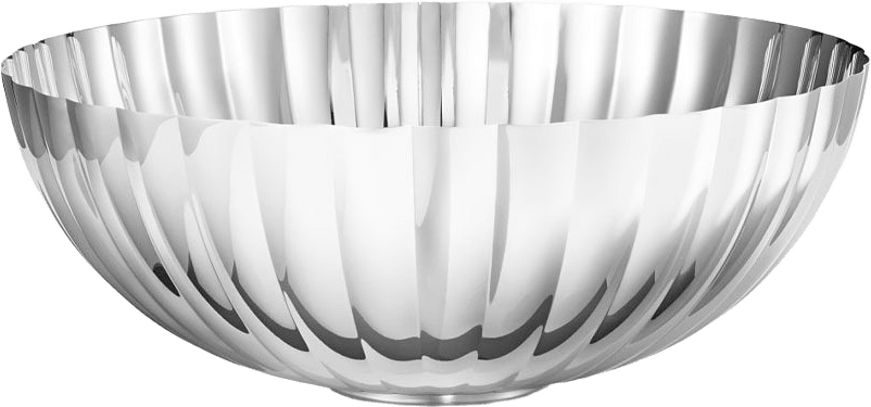 Skål Bernadotte Ø 26 cm, från Georg Jensen, i färgen Rostfritt Stål.