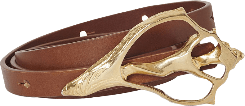 Shell, från Rodebjer, i färgen Brown/Gold.