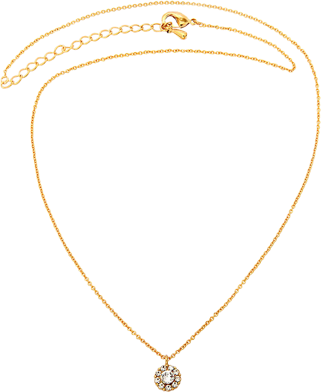 Petite Miss Sofia Necklace Crystal, från Lily and Rose, i färgen Crystal (gold).