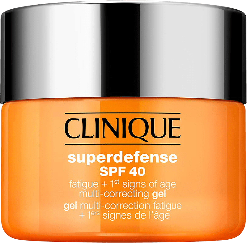 Superdefense SPF 40 fatigue + 1st signs of age multi-correcting gel, från Clinique.