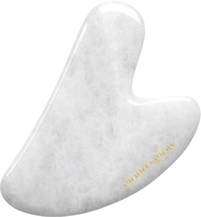 White Jade Gua Sha, från Cloud & Glow, i färgen White Jade.
