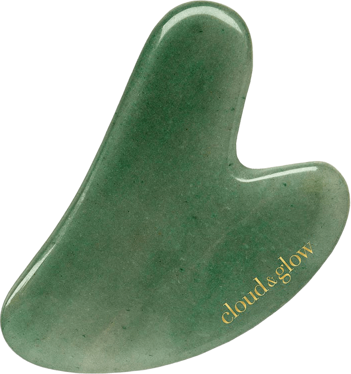 Green Aventurine Gua Sha, från Cloud & Glow, i färgen Green Aventurine.