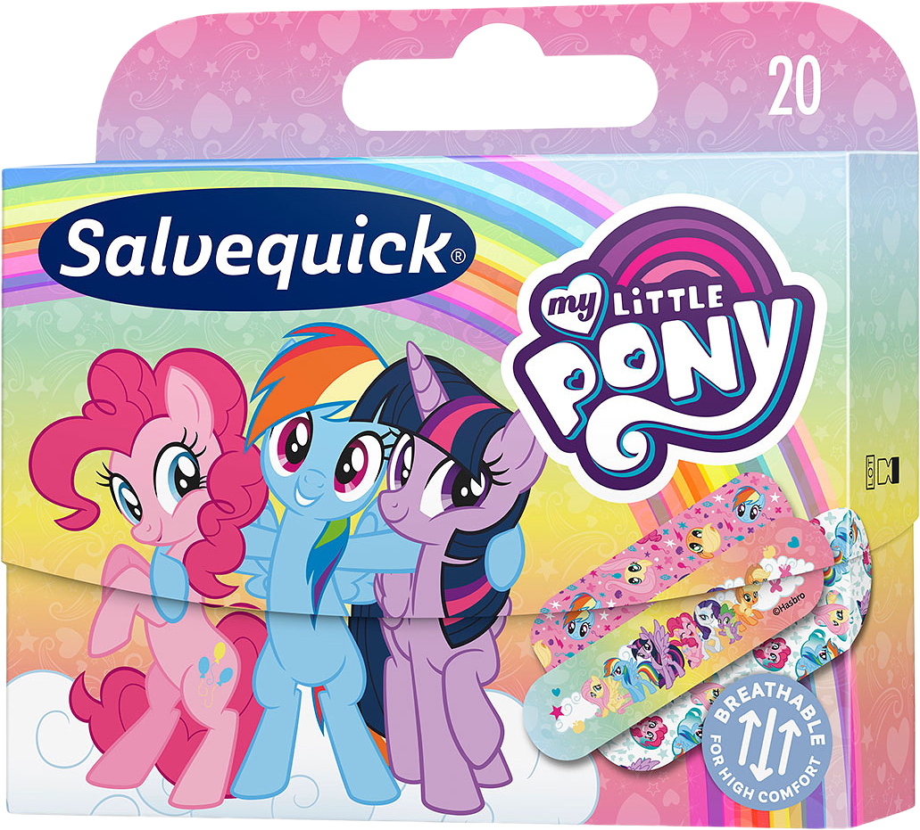 My Little Pony Barnplåster, från Salvequick.