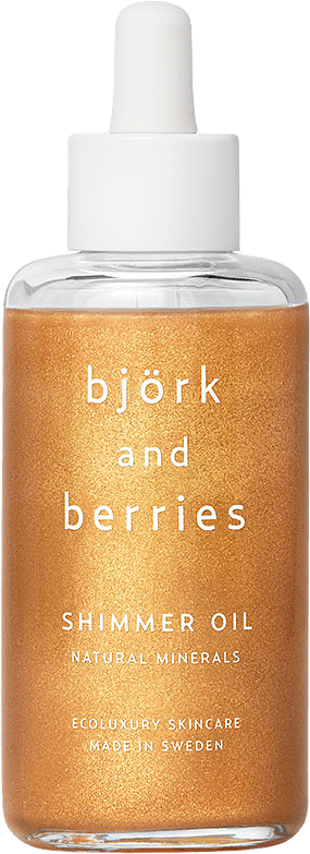 Shimmer Oil, 100 ml, från Björk & Berries, i färgen 100 Ml.