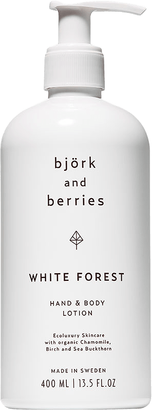White Forest Hand & Body Lotion, 400 ml, från Björk & Berries.