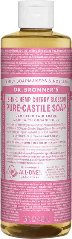 Cherry Blossom Pure Castile Liquid Soap