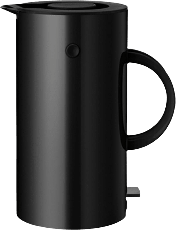 Vattenkokare EM77, 1,5 L, från Stelton, i färgen Svart.